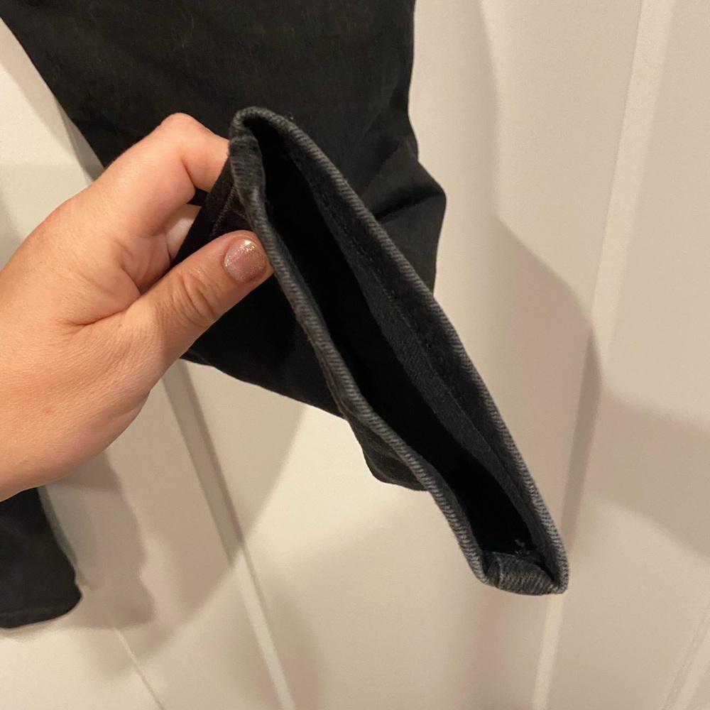 NYDJ Ami Skinny Black Jeans size 6 EUC Lift x Tuck Technology not your daughters - Picture 6 of 14